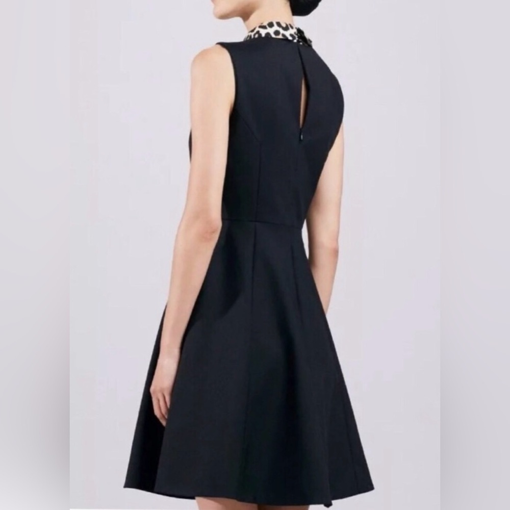 Kate spade Rissa fit & flare sleeveless dress whit leopard collar print - Picture 7 of 14